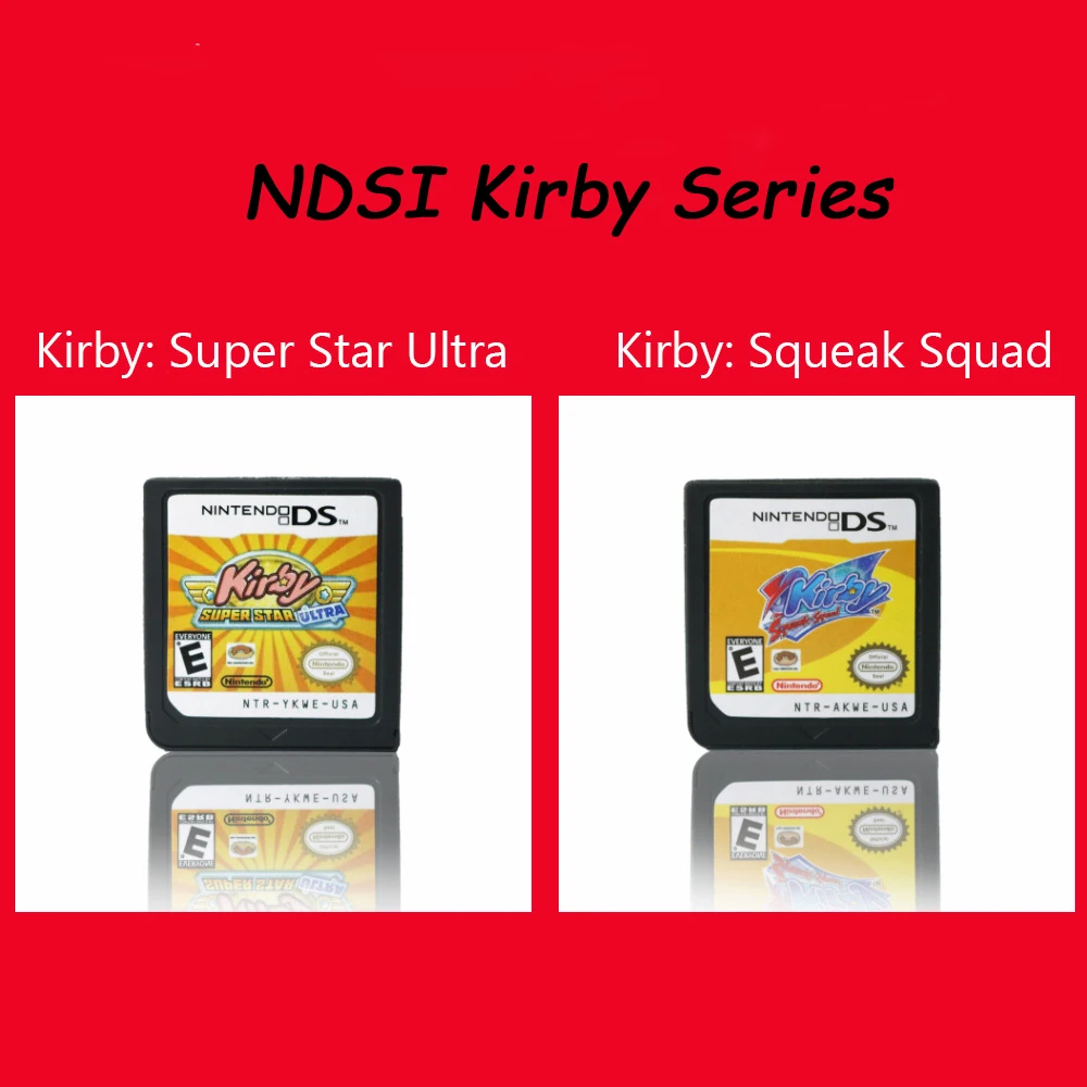 Pokemon Star Kirby series anime figure Kirby DS game card DSI 2DS 3DS XL game - £17.92 GBP