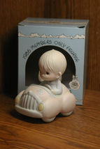 Precious Moments 1986 "I'm Following Jesus" Members Only w/box PM-862 - $10.00