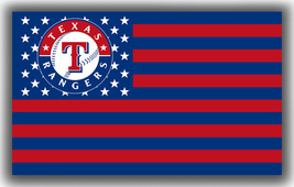 Texas Rangers Team Baseball Memorable Flag 90x150cm3x5ft US Best Banner - £11.72 GBP