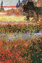 Flowering Garden with Path by Vincent van Gogh - Art Print - £17.37 GBP+