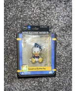 NEW Disney Mini Figure World Donald as Stuffed Toy RARE pi. ADULT COLLEC... - $15.68