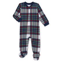 Joyspun Baby Boy or Girl Holiday Matching Family Pajamas, 1-Piece Size 18 M - $12.86