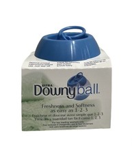 Ultra Downy Fabric Softener Dispenser Ball, Freshness &amp; Softness Easy As... - £14.15 GBP