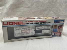 Lionel 6-9408 O Gauge White Circus Stock Cattle Animal Car With Box Vintage - $28.45