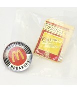 McDonald&#39;s Record Breaker and Grainger Call to Action Lapel Hat Pin Lot ... - $233.18 MXN