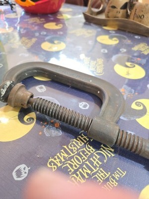 Vintage J.H. Williams CC-404 Deep Throat Clamp C-Clamp Item image 6