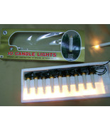 Vintage 1984 Santas World Christmas Decorative Novelty Candle Lights - $29.78 CAD