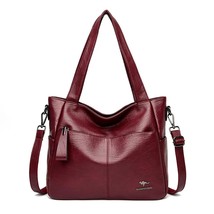  Casual Tote Women Bag High Quality Leather Ladies Hand Bags for Women 2021  Bag - £158.81 GBP