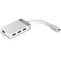 TRENDnet 4-Port USB-C Ultra-Mini Hub, TUC-H4E - £25.09 GBP