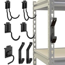 Boltless Shelving Hook Organizer Kit,7 Pcs Adjustable Storage Hanging Accessorie - £35.87 GBP