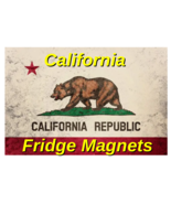 California State Refrigerator Fridge Magnet Souvenir Vintage Travel - You Pick - $8.86 - $12.82