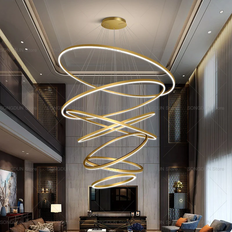 Duplex Chandelier To Lift High Jump Floor To Lift Empty Building Middle - $221.40+