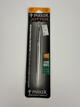 Vintage Parker Jotter Refillable Ball Pen Made In USA 90s Stainless Stee... - €17,24 EUR