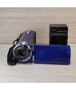Sony HDRCX240 HD Video Digital Camcorder Blue *GOOD/TESTED* - $3,353.42 MXN