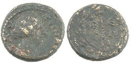 Roman Provincial AE20 Coin Ionia Ephesus VF Faustina Younger Marcus Aure... - $135.13