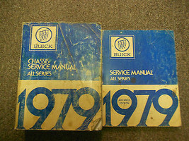 1979 BUICK Chassis All Series Service Manual FACTORY OEM 2 VOLUME SET WORN - $35.03