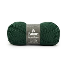 Spinrite Patons Canadiana Yarn Solids Ivy 1 Pack of 2 Skein - $666.18 MXN