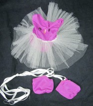 Cabbage Patch Kids Purple Tutu Ballerina Slippers 14&quot;-15-16&quot; Dolls CPK - £11.08 GBP