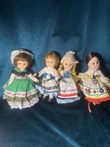 4-Vogue Ginny Dolls Original Tagged Outfits German Dutch Spanish Swiss Hong Kong - $48.00