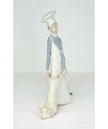 Vintage Lladro &quot;Cook In Trouble&quot; Boy With Pig #4608 Matte Finish - £102.08 GBP