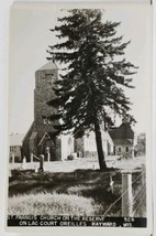 Hayward Wisconsin St. Francis Church on the Reserve RPPC Real Photo Postcard L8 - £27.32 GBP