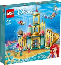 LEGO Disney Princess: Ariel&#39;s Underwater Palace (43207) NEW Sealed (Damaged Box) - £54.59 GBP