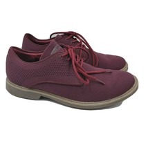 Mark Nason Dress Knit Mens Shoes Size 11 Red Lace Up Oxford - $54.40