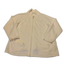 Allison Daley Tan Cardigan Jacket Beige Khaki Full Zip-up Women Size 1X ... - $28.04