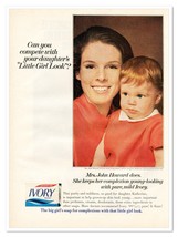Ivory Soap Mrs. John Howard Little Girl Looks Vintage 1968 Full-Page Magazine Ad - £7.61 GBP
