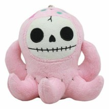 Ebros Furry Bones Skeleton Octopee The Pink Octopus Plush Toy Collectibl... - £15.12 GBP