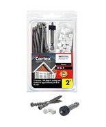 10 packages - Fastenmaster Fmctxt-ry50gn Cortex Trim Screws with Plug, C... - $238.32