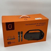 Portable Bluetooth Speaker, 40W Loud With 2 Microphones Karaoke - £59.68 GBP