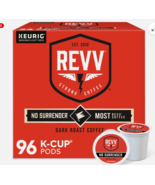 REVV NO SURRENDER Coffee, Keurig K-Cup Pod, Dark Roast, 96 Count - $543.07 MXN