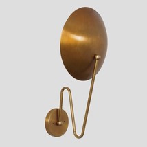 Single Disk Shades Wall Sconce Brass Sputnik Wall Sconce Wall Lamp - £147.02 GBP