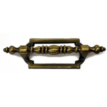 Amerock Brass Tone Ornate Drawer Cabinet Door Wardrobe Pull Handle Vintage 4 7/8 - £2.35 GBP