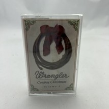 Wrangler Cowboy Christmas Volume 3 Cassette Tape Country Western Brand New - £12.49 GBP