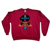 Moxie Design By Lily &amp; Wolf Schlien New Mexico XL Sweatshirt Vintage Des... - £38.68 GBP