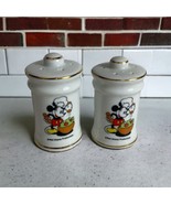 Vintage Walt Disney Productions Chef Mickey Mouse Salt &amp; Pepper Shakers ... - £13.55 GBP
