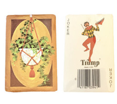 Trump Vintage Deck of Playing Cards Hanging Ivy Plant In Basket NEW SEALED - £4.67 GBP