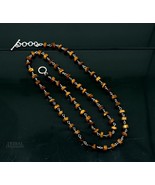 925 sterling silver 18 to 26&quot; long beaded color stone custom made neckla... - $123.37 CAD+