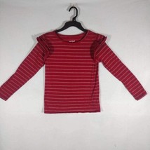 Girls Cat And Jack T Shirt, Size 10/12, Gently Used, Red Graphic Shirt - £3.53 GBP