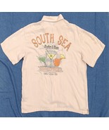 Puritan Mens XL Vintage Hawaiian Aloha South Sea Decal Shirt, 100% Rayon - $9.00