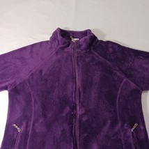 Danskin Now DN8634845 Women's Purple Full Zip Pocket Fleece Jacket Size L(12/14) image 7