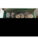 Greenlee Hydraulic Slugbuster Knockout 767 Pump 746 Ram w/ Dies Metal Case - $561.00