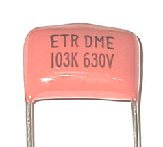 4pcs 10nf ETR DME 103K 10nf 630v Cornell Dubilier Capacitor 4pcs - £3.68 GBP