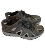 Eddie Bauer Men&#39;s 9 Laketrail Sandals Hiking Shoe Brown Waterproof Water... - $31.02 CAD