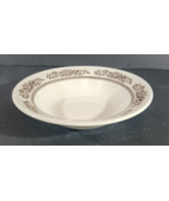 Vintage ROYAL CHINA JEANNETTE FRUIT SAUCE BOWL SUSSEX Brown Flowers Iron... - $11.76 CAD