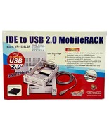 Vintage IDE to USB 2.0 MobileRACK Model VP-1528LSF Technology White New ... - £54.21 GBP