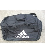 Adidas Black Duffle Gym Bag Medium Size with Shoulder Strap - $24.18