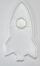 Rocket Ship Missile Outer Space Spaceship Cookie Cutter 3D Printed USA PR639 - £3.18 GBP